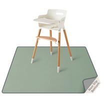 Baby Splat Mat Blissful Diary impermeável lavável verde sálvia