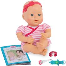 Baby Sweetheart by Battat Medical Time 12 polegadas Soft-Body Newborn Baby Doll com livro de história fácil de ler e acessórios de boneca bebê
