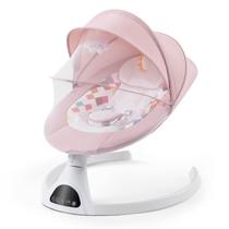 Baby Swing Jaoul Electric Portable com controle Bluetooth rosa