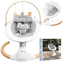 Baby Swing Jool Baby Nova Nature Electric com música Bluetooth