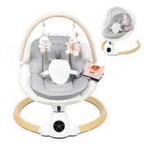 Baby Swing Uuoeebb elétrico portátil com Bluetooth de 5 velocidades