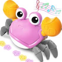 Baby Toy Pbooo Walking Crab com música e rastejamento infravermelho
