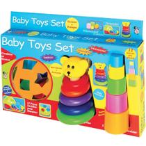 Baby toys set pica pau