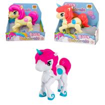 Baby Unicórnio c/ Luzes e Sons - Modelos Sortidos - Dm Toys Baby Unicórnio c/ Luzes e Sons - Modelos Sortidos - Dm Toys