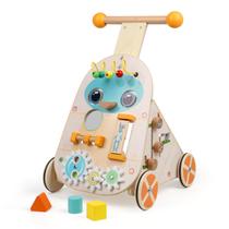 Baby Walker Canuan Wooden com velocidade ajustável de 1 a 3 anos Baby Walker Canuan Wooden com velocidade ajustável de 1 a 3 anos