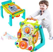 Baby Walker iPlay iLearn 3 em 1 Sit to Stand com luzes e sons