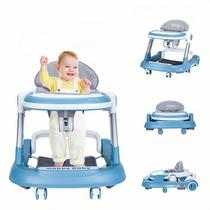 Baby Walker XZV Anti-Rollove com rodas de 6 a 18 m, 2 de altura, azul