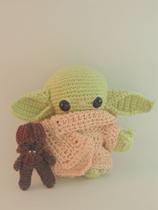 Baby Yoda 15 cm - Amigurumi - Mooli Wooli