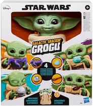 Baby Yoda Grogu Eletrônico Galactic Snackin Star Wars Hasbro