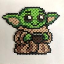 Baby Yoda - Star Wars - Figura Pixel Art - Bitxelados