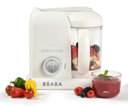 Babycook Solo Beaba - Processador de Alimentos 4 em 1 (Branco)