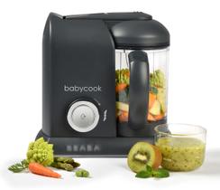 Babycook Solo Beaba - Processador de Alimentos para Bebês 4,5 xícaras (Carvão) Babycook Solo Beaba - Processador de Alimentos para Bebês 4,5 xícaras (Carvão)