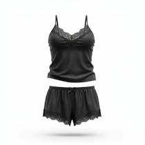 Babydoll Feminino Verão Com Renda Sortidos Babydoll Feminino Verão Com Renda Sortidos