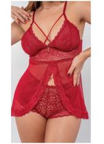 Babydool na cor vermelho tamanho G