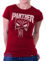 Babylook Black Panther Pantera Negra Marvel Filme Geek Hero