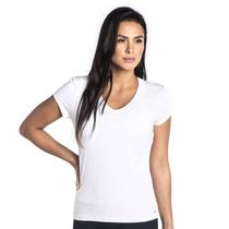 Babylook Du Sell Viscolycra Decote V - Feminino - Branco - P Babylook Du Sell Viscolycra Decote V - Feminino - Branco - P