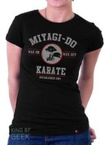 Babylook Karatê Kid Mestre Miyagi Cobra Kai Filme Anos 80