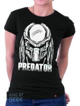 Babylook Predador Blusinha Filme Anos 90 Clássico Blusa Geek Babylook Predador Blusinha Filme Anos 90 Clássico Blusa Geek