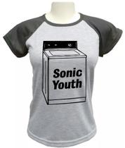 Babylook Sonic Youth Feminina Babylook Sonic Youth Feminina