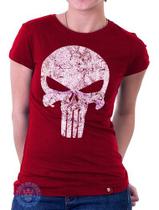 Babylook The Punisher Caveira Marvel Geek Justiceiro Filme