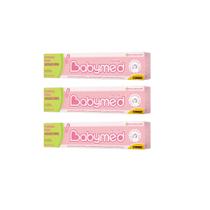 Babymed Pomada Para tratamento kit 3x45g Cada Bebê Menina