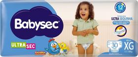 Babysec Fralda Ultrasec Galinha Pintadinha Xg 30 Unidades