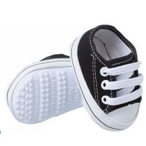 Babysoffete Tenis Preto P 13 E 14