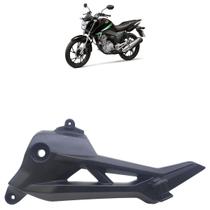 Bacalhau Suporte Pedaleira CG 160 Titan 2016 2017 2018 2019 2020 2021 2022 2023 Preto