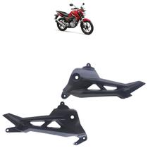 Bacalhau Suporte Pedaleira CG 160 Titan 2016 2017 2018 2019 2020 2021 2022 2023 Preto