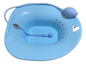 Bacia Banho de Assento Azul Longevitech Bacia Banho de Assento Azul Longevitech