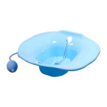 BACIA BANHO DE ASSENTO E HIGIENE ÍNTIMA COR AZUL LONGEVITECH Tamanho:Único