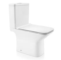 Bacia com caixa acoplada Stillo Branca Kit Completo Docol