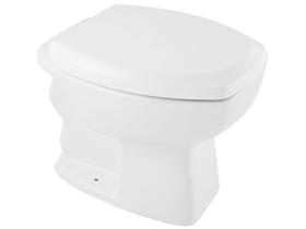 Bacia Convencional Assento Pp com Queda Amortecida e Complementos de Instalação Thema Roca