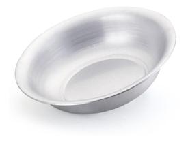 Bacia Cuba De Alumínio Lavatório 30 Cm Simples 3,4 Litros