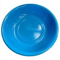 Bacia de Ágata 32 cm Azul Claro Limpeza Energética Rituais de Umbanda e Candomblé