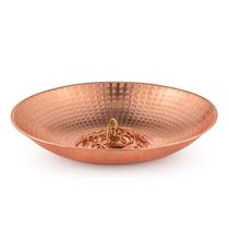 Bacia de ancoragem Marrgon Copper para corrente de chuva de 28 cm de largura