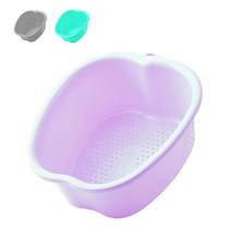 Bacia de banho de imersão para pés AXLOFO Grande banheira de imersão de plástico para pés Bacia de banho de imersão para pés AXLOFO Grande banheira de imersão de plástico para pés