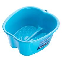 Bacia de pedicure extra grande para banho de pés Mantello azul Bacia de pedicure extra grande para banho de pés Mantello azul