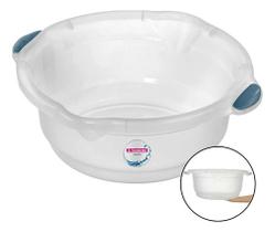 Bacia De Plastico 14 Litros Sanremo Transparente Reforçada Bacia De Plastico 14 Litros Sanremo Transparente Reforçada
