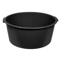 Bacia De Plastico Gigante Preta 67Litros gg Lavanderia Piscina Balde Bacia De Plastico Gigante Preta 67Litros gg Lavanderia Piscina Balde
