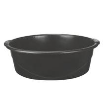 Bacia de Plástico Multiuso Preta Elegance 17 Litros