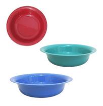 Bacia De Plastico Redonda Para Feirante Colors 700Ml 19Cm