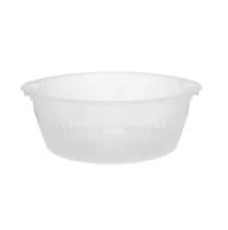 Bacia De Plástico Transparente 15,0 Litros 40,0 X 16,0 Cm