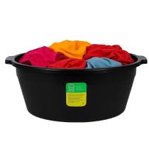 Bacia de roupa 31 litros gigante balde canelada lava roupa