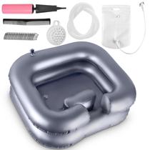 Bacia de shampoo inflável HYLCWTH para acamados com bolsa de banho