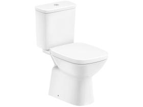 Bacia E Caixa Acoplada Assento E Fixacao Debba C.branca Roca