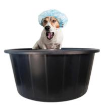 Bacia Extra Gigante 50 Litros 50L Resistente e Versátil 60x27cm Ideal para Lavanderia e Armazenamento Merconplas