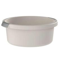 Bacia Flow 5L Bege Ou com Pega Ergonômica e Gradação de Litros Lavanderia Limpeza