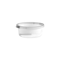 Bacia Flow Lavanderia 5L Natural Transparente Ou