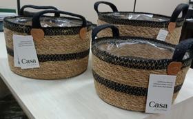 Bacia importada bangladesh - conjunto com 3 unidades